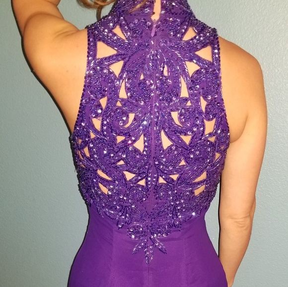 Purple formal/Prom Dress - Picture 2 of 4